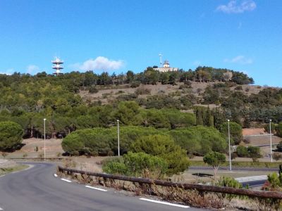 Eerste zicht op Mont St Loup