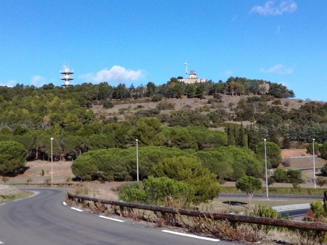Eerste zicht op Mont St Loup